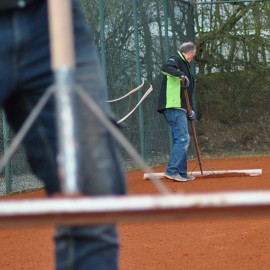 Gravel voorjaar onderhoud door Scheepers Sport - afbeelding