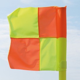 Hoekvlag, geblokt polyester 30 mm