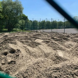 Beachvolley courts in Wilrijk - afbeelding