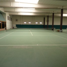 Indoor hardcourt terreinen bij Cigalleke - afbeelding
