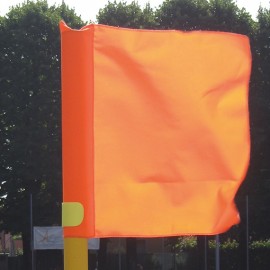 Hoekvlag, oranje polyester 40 of 50 mm