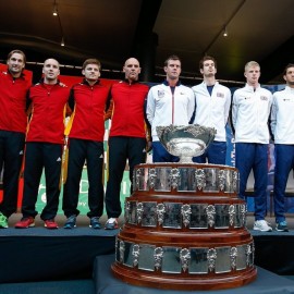 Davis Cup Finale 2015 in Gent - afbeelding