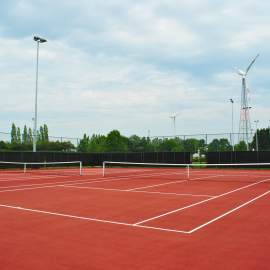 Aanleg van TechTenn courts in Laakdal - afbeelding