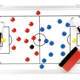 Coachbord voetbal, 45x30 cm