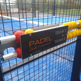 Aanleg padelcourts in Maaseik - afbeelding