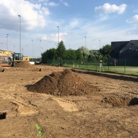 Aanleg padelcourts in Maaseik - afbeelding