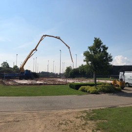 Aanleg padelcourts in Maaseik - afbeelding