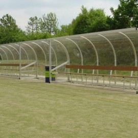 Aberdeen; Dug-out volledig gelast 4 mtr.