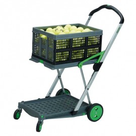 Opplooibare ballen trolley