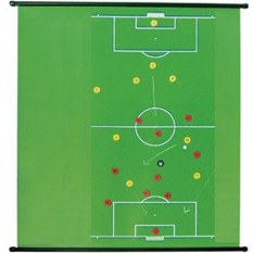 Tactiekbord voetbal, 100x95 cm